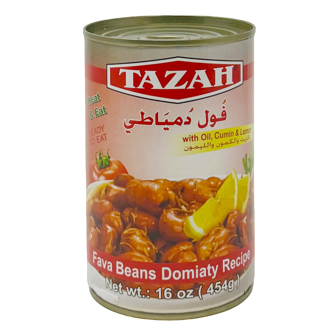 Tazah Fava Beans Domiaty Recipe 16oz