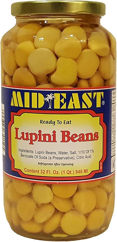 Mid East Lupini Beans 32oz