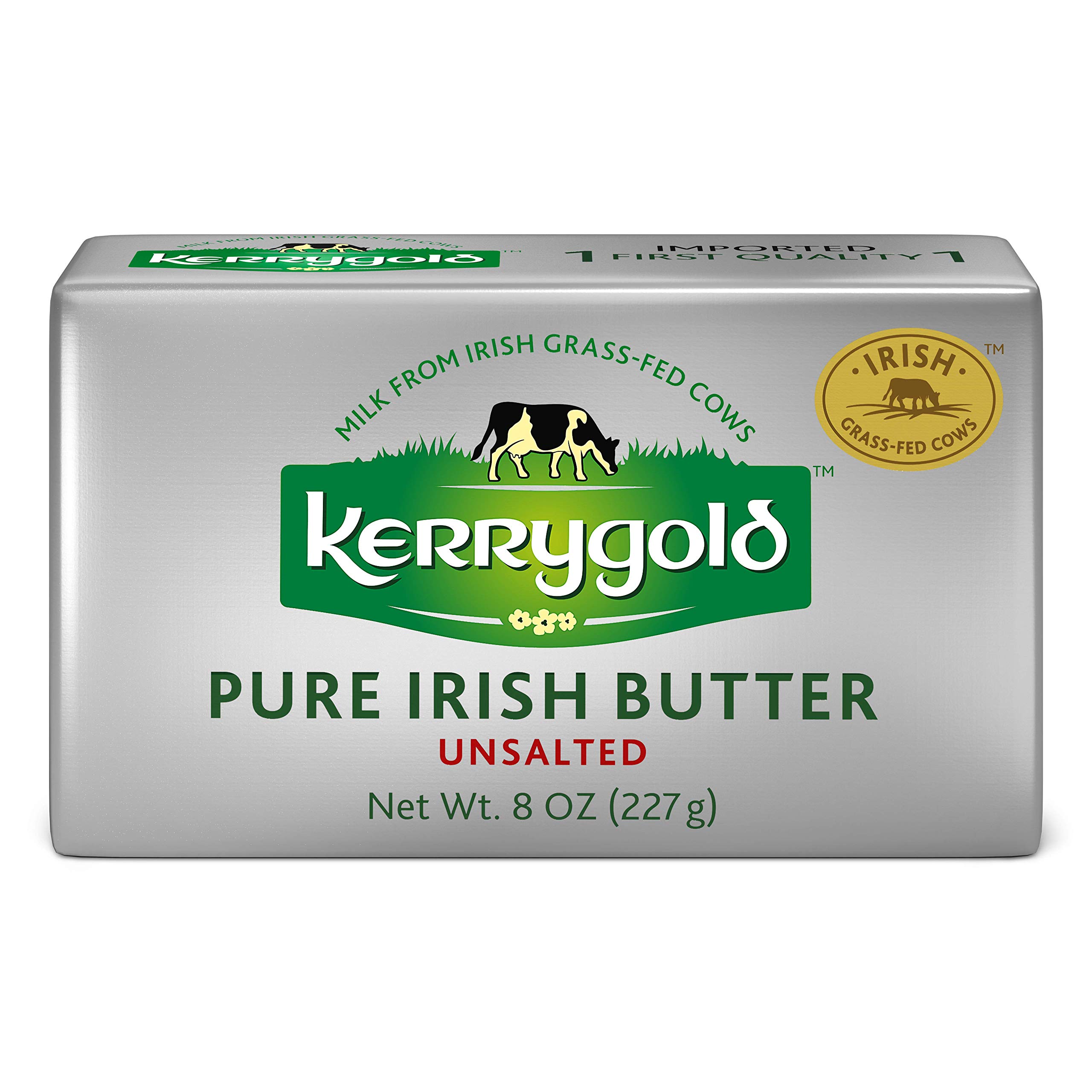 Kerrygold Pure Irish Butter Unsalted 8 oz
