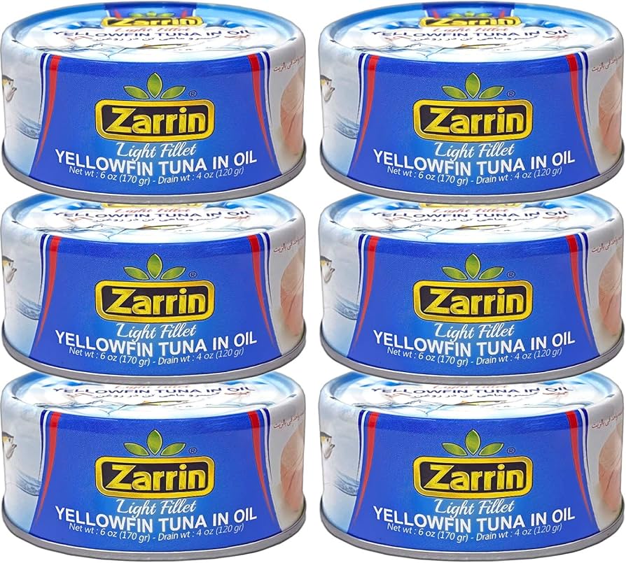 Zarrin Yellow Fin Tuna 6oz