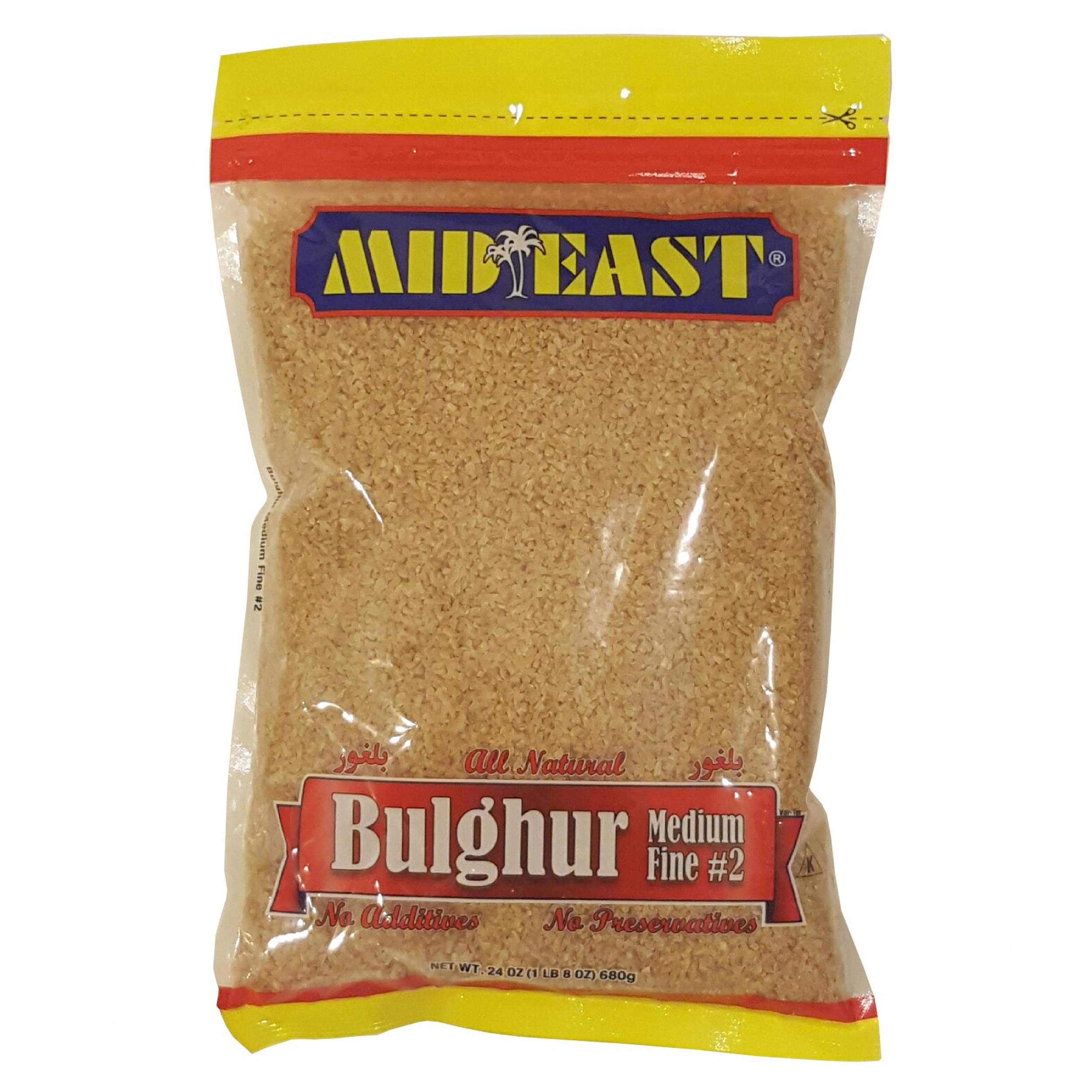 Mid East Bulgur #4 24 oz