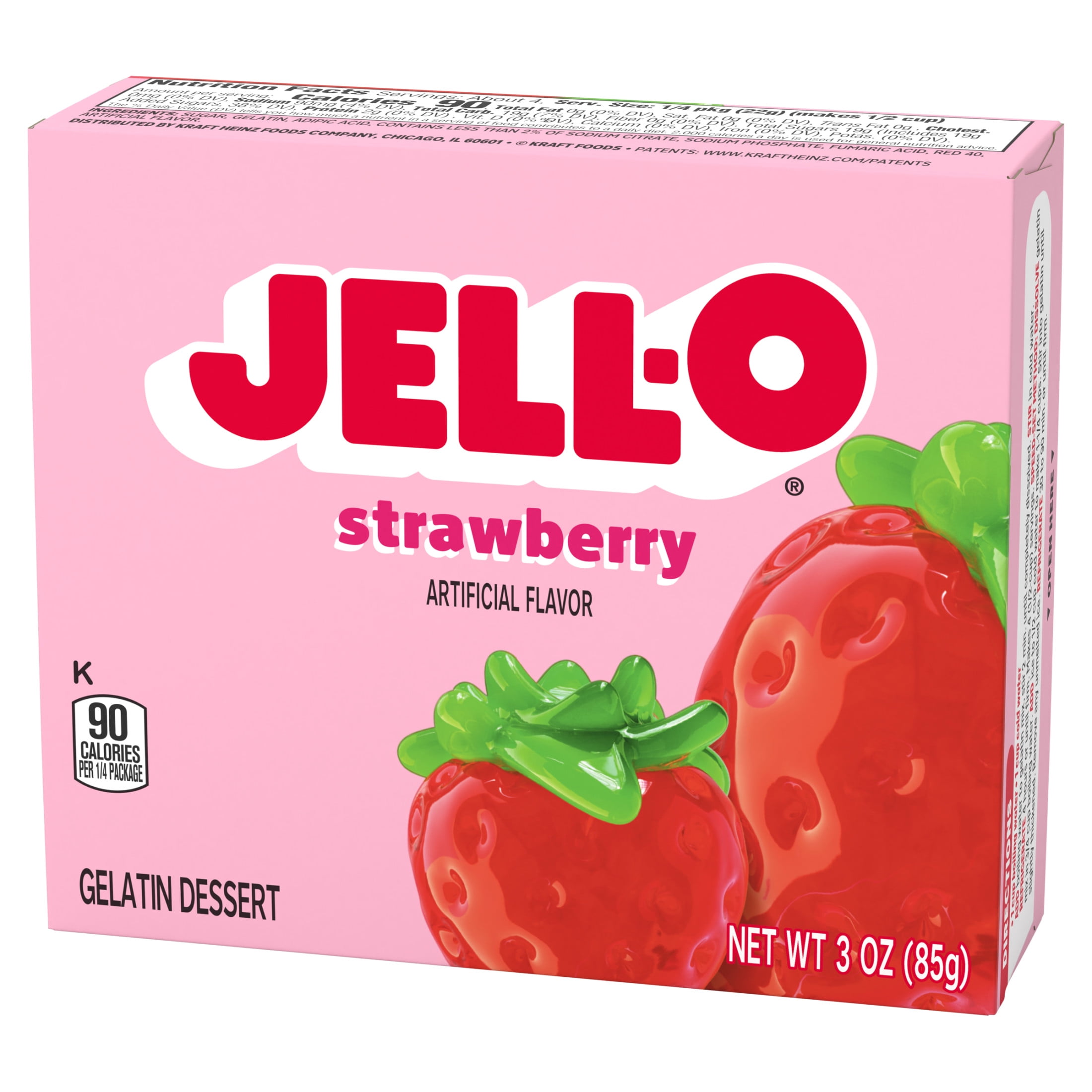 Delight Strawberry Jello 3oz