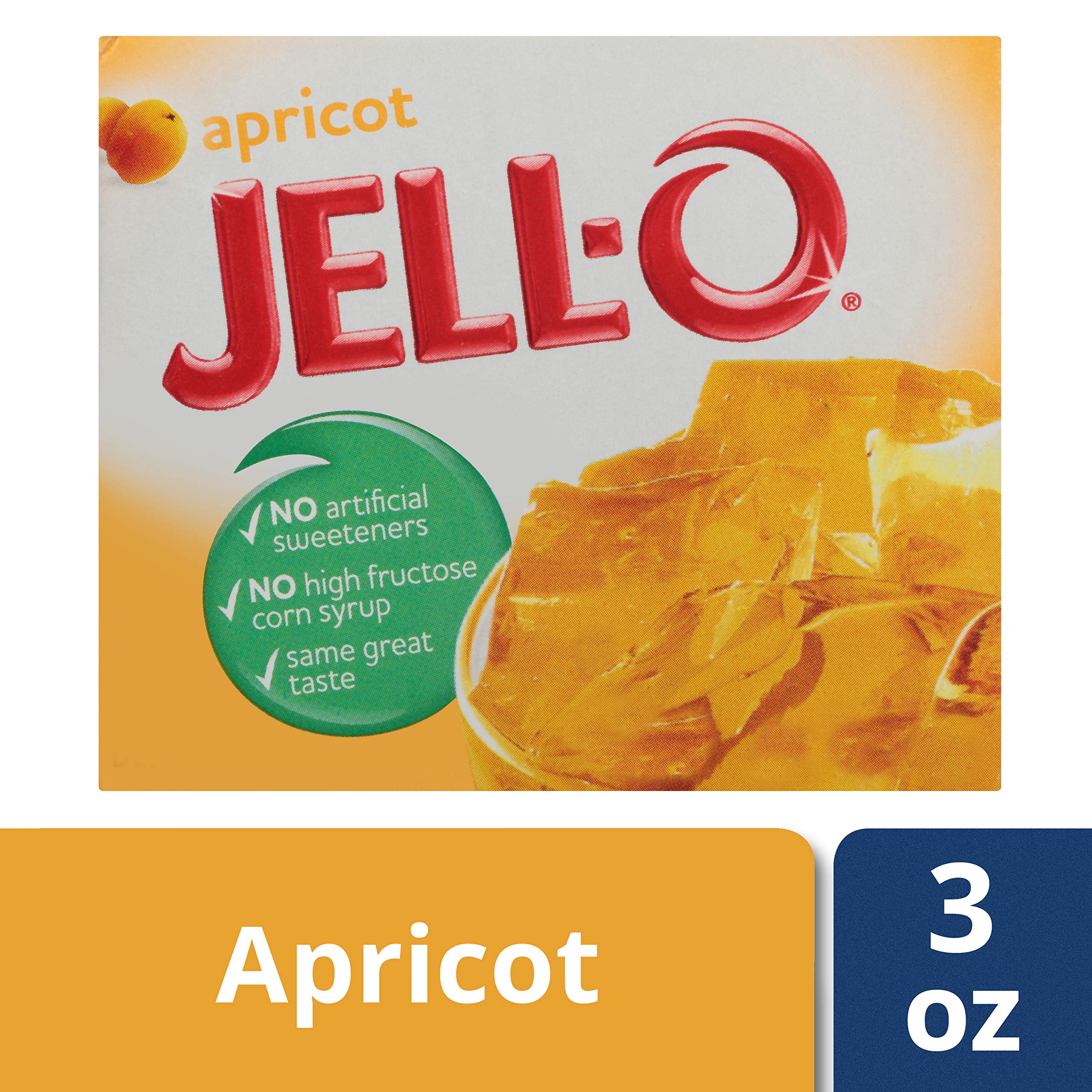 Delight Apricot Jello 3oz