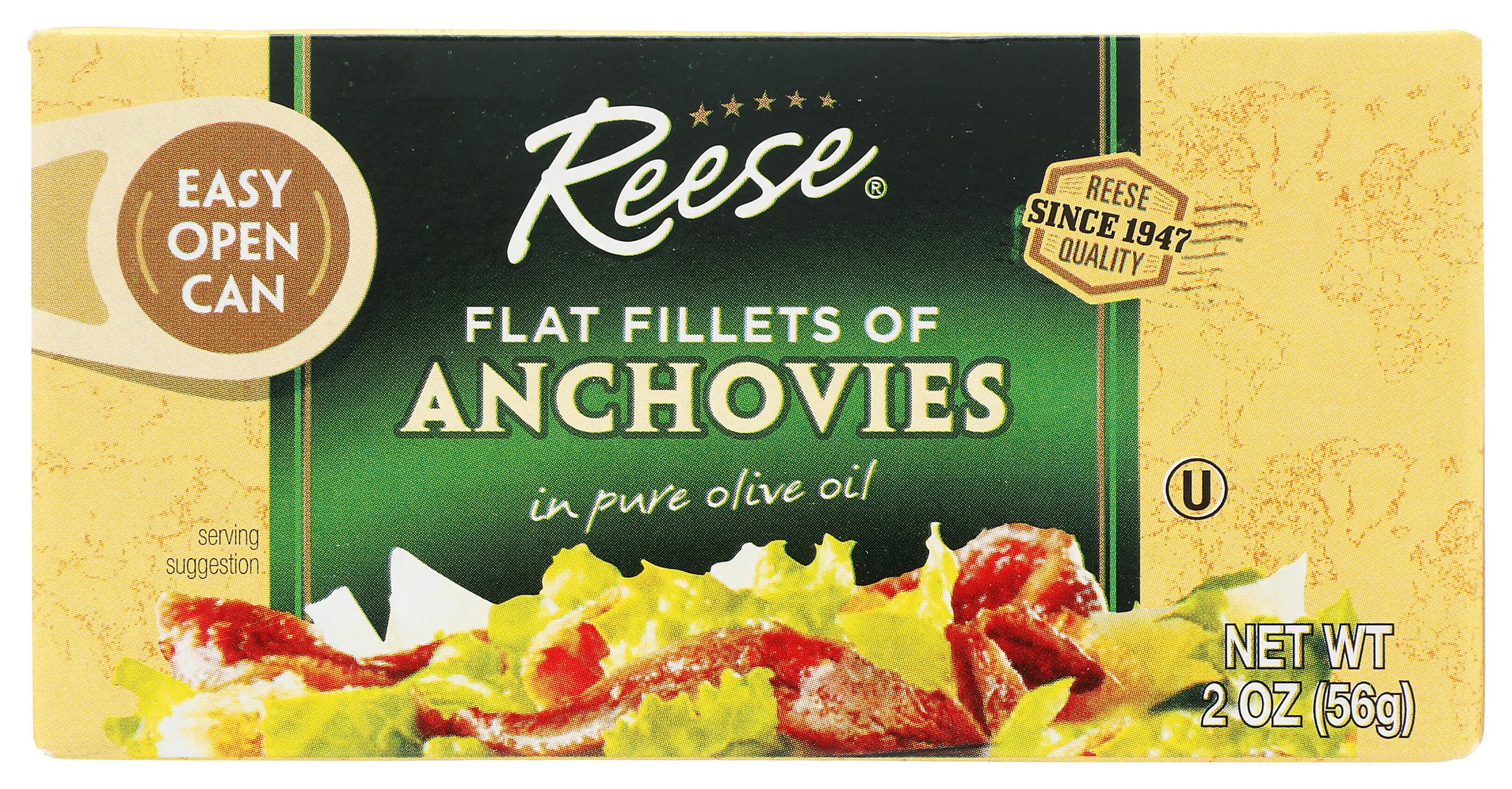 Reese Anchovies Flat 2oz