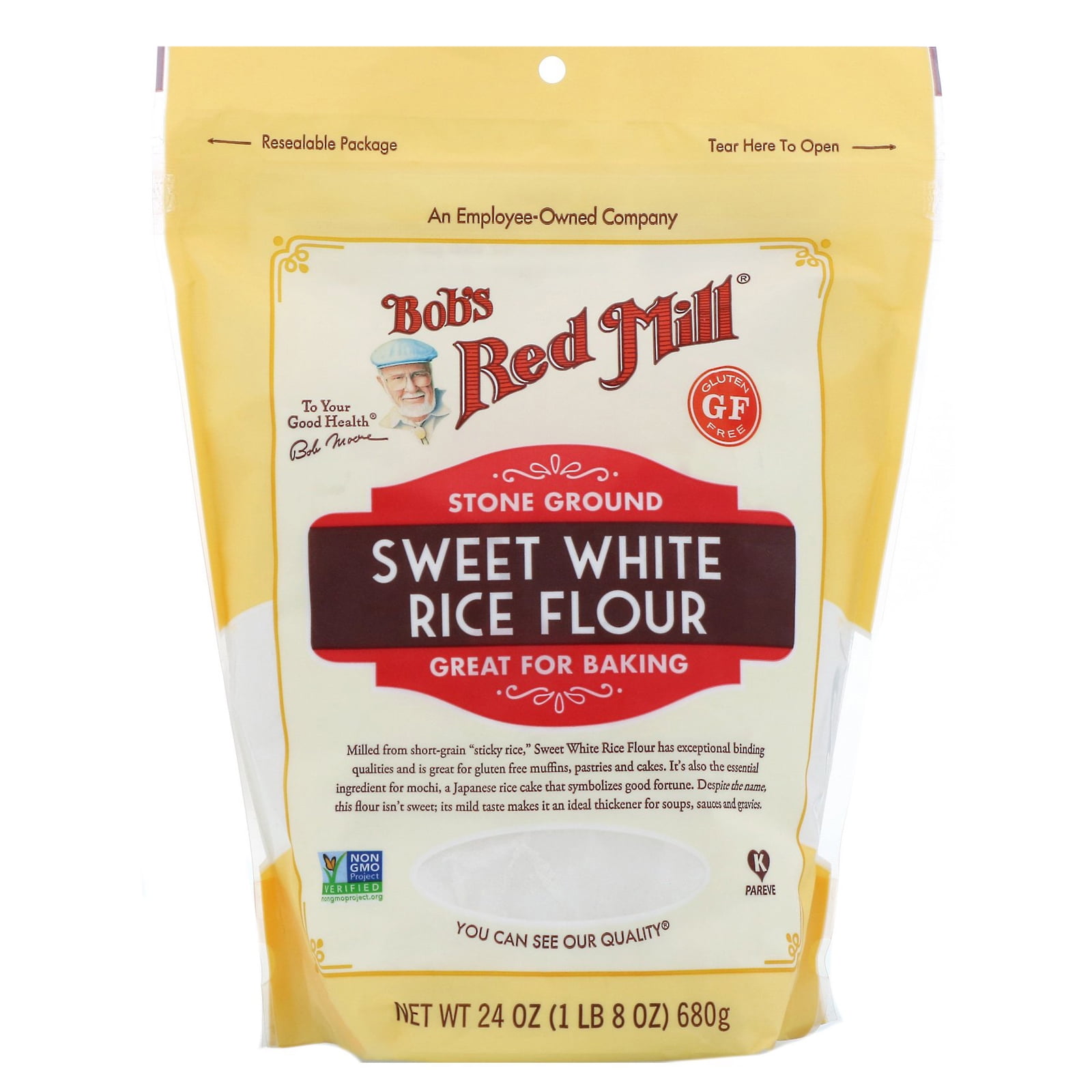 Bob’s Red Mill Sweet White Rice Flour 24oz
