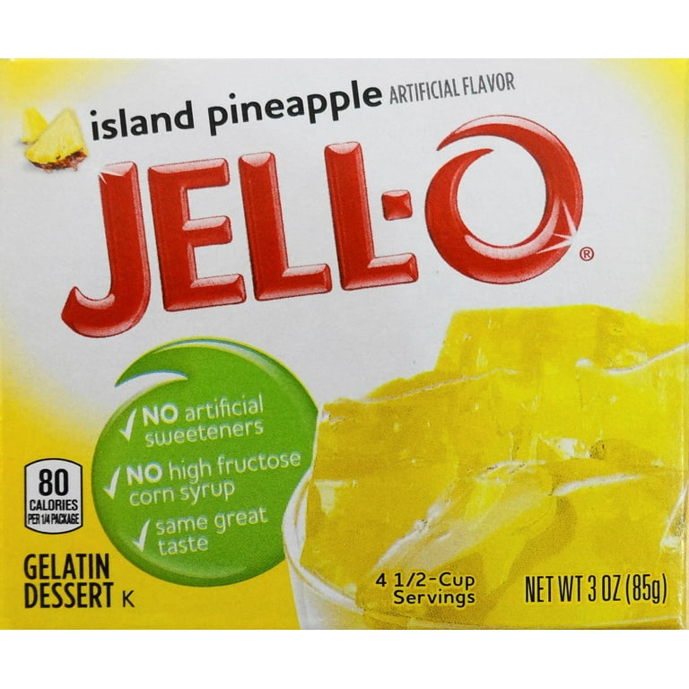 Delight Pineapple Jello 3oz
