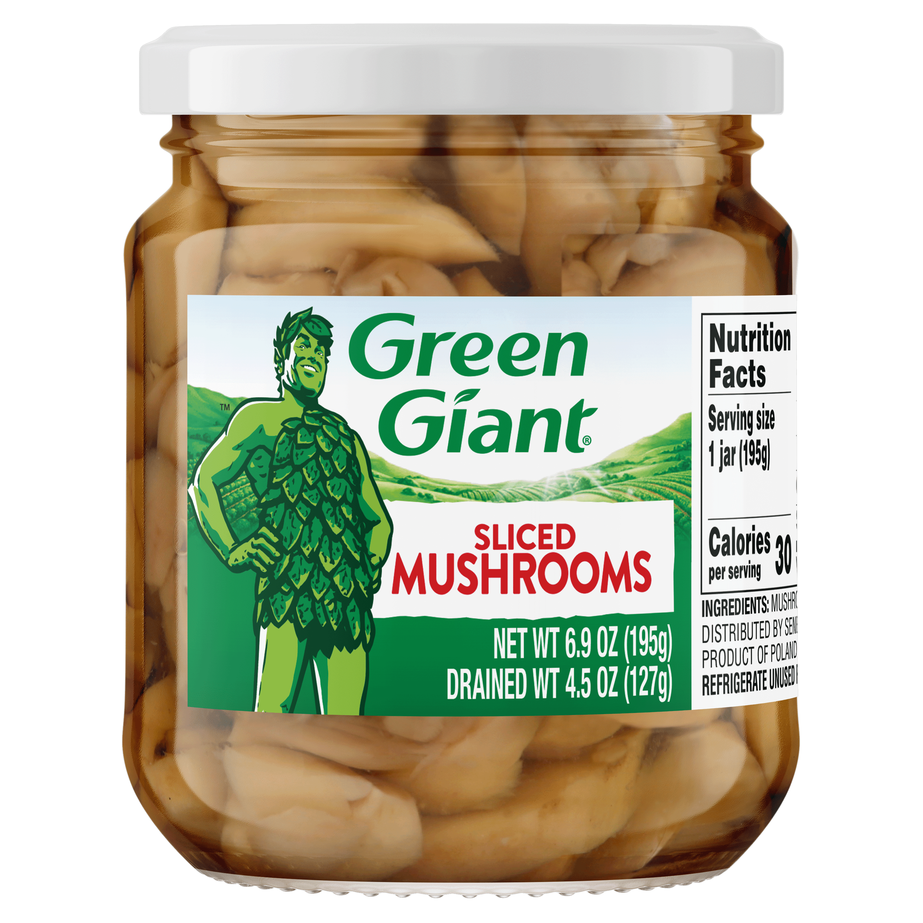 Green Giant Sliced Mushrooms 4.5oz