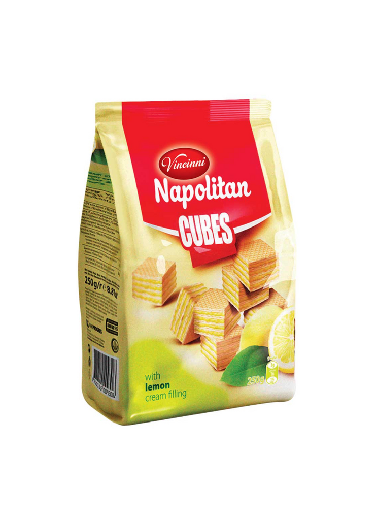 Vincinni Napolitan Cubes Lemon 250g