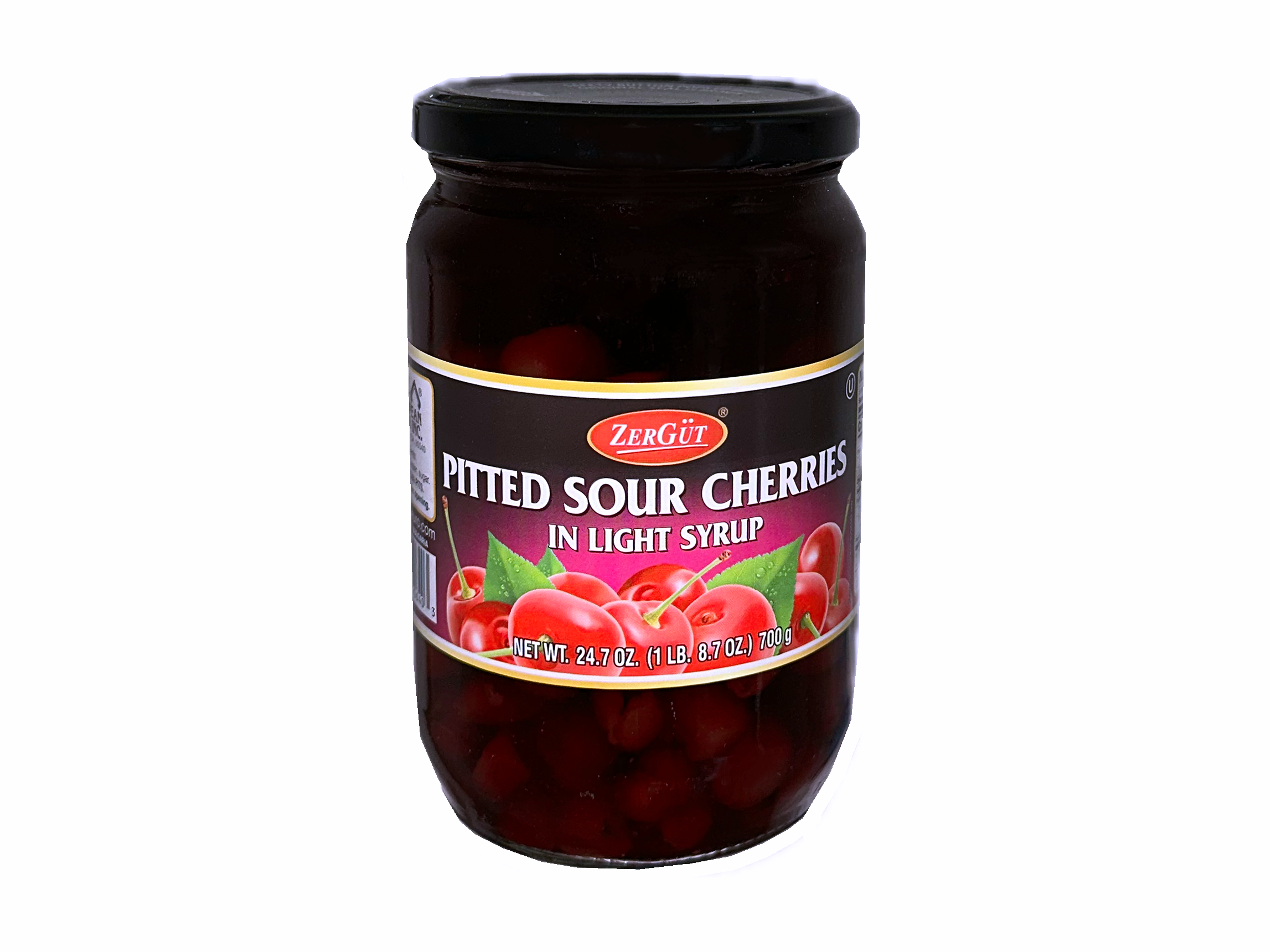 ZerGut Pitted Sour Cherries 59oz