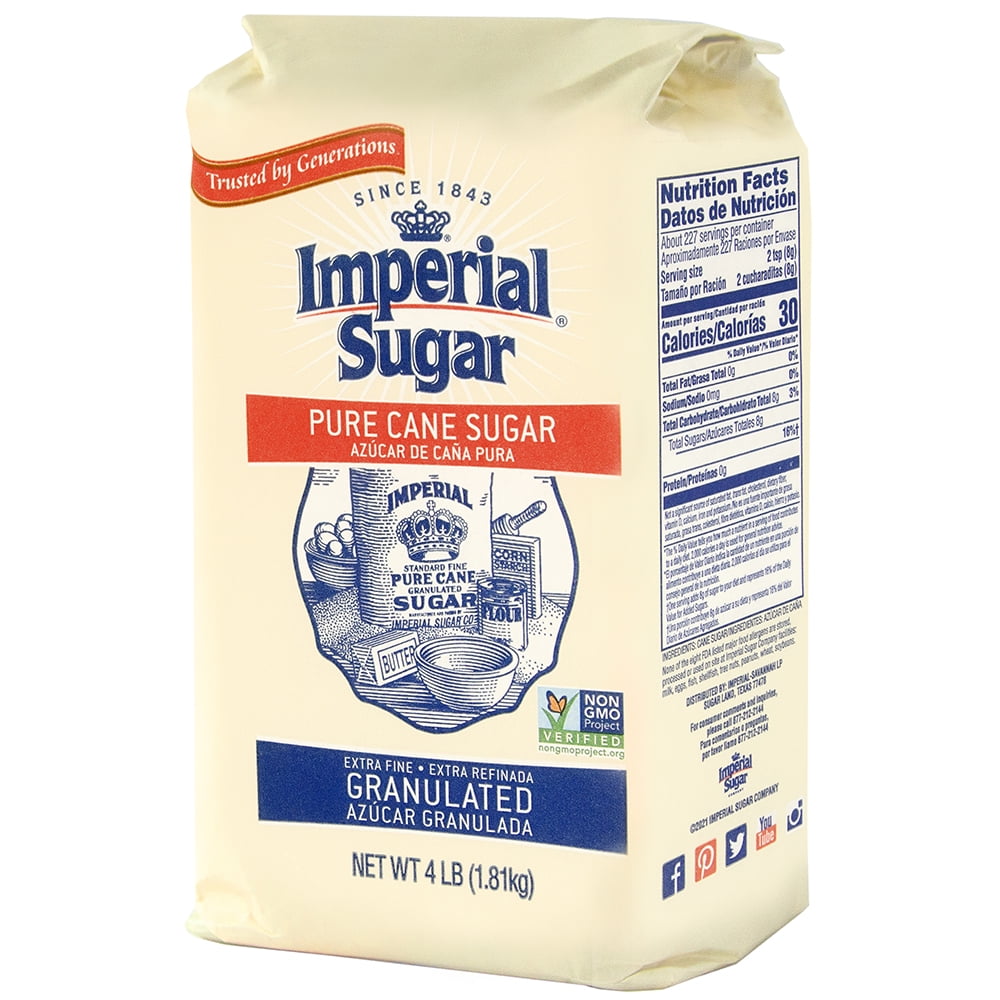 Imperial Pure Cane Sugar 4lb