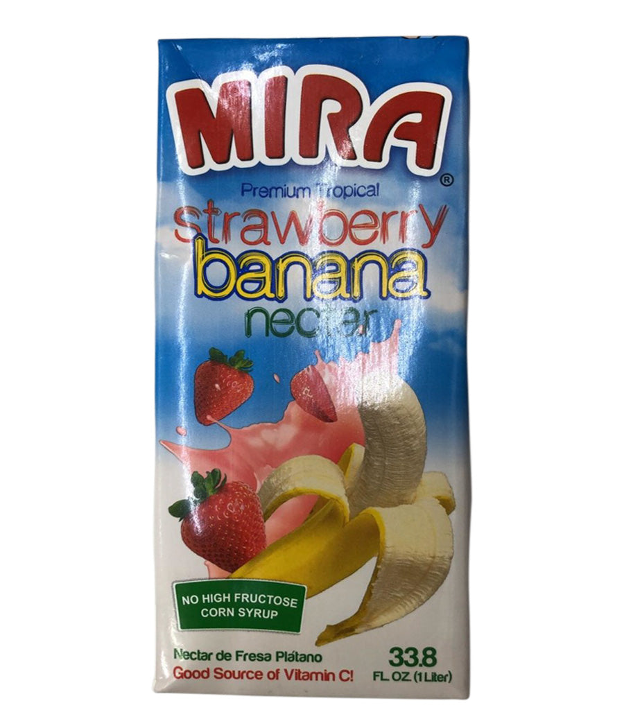 Mira Strawberry Banana Nectar 1l