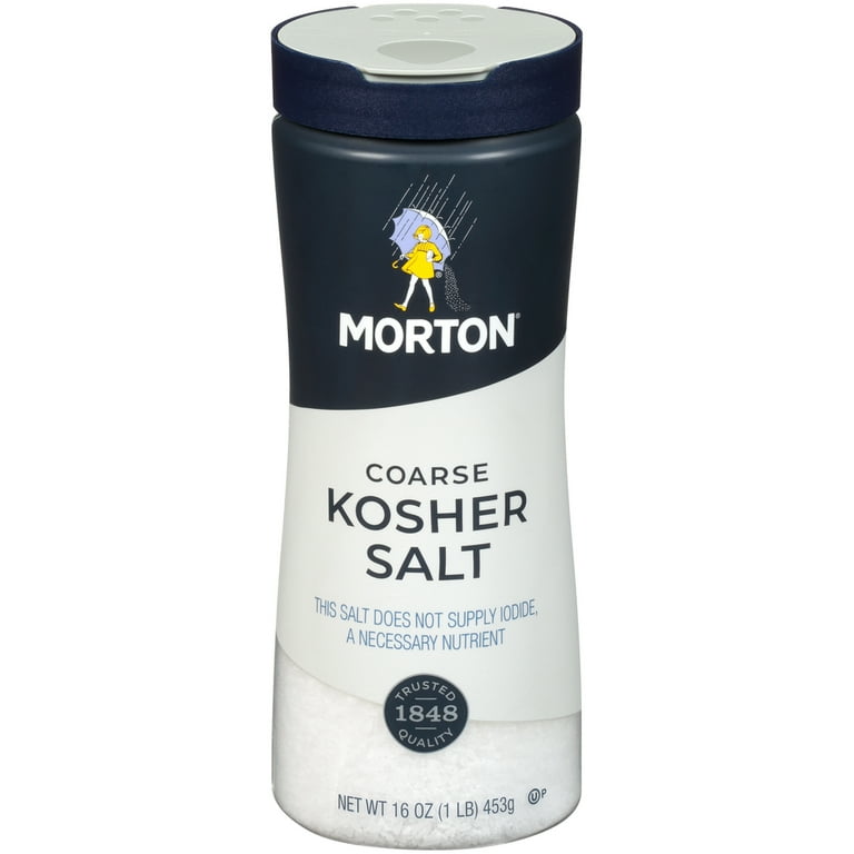 Morton Coarse Kosher Salt 1lb