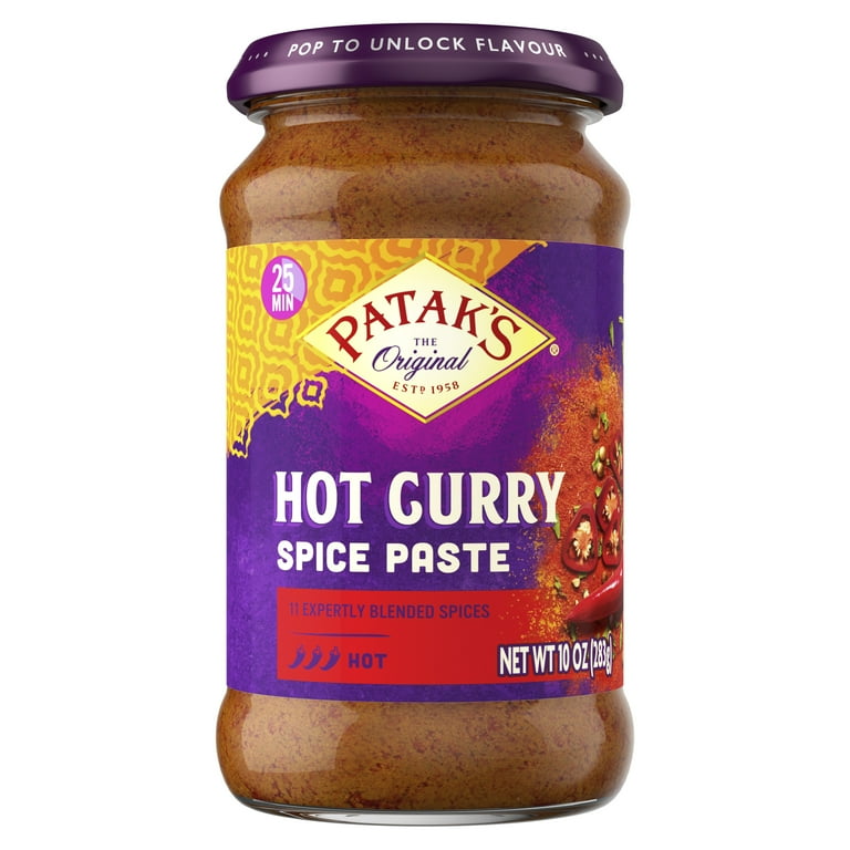 Patak’s Hot Curry Paste 10oz