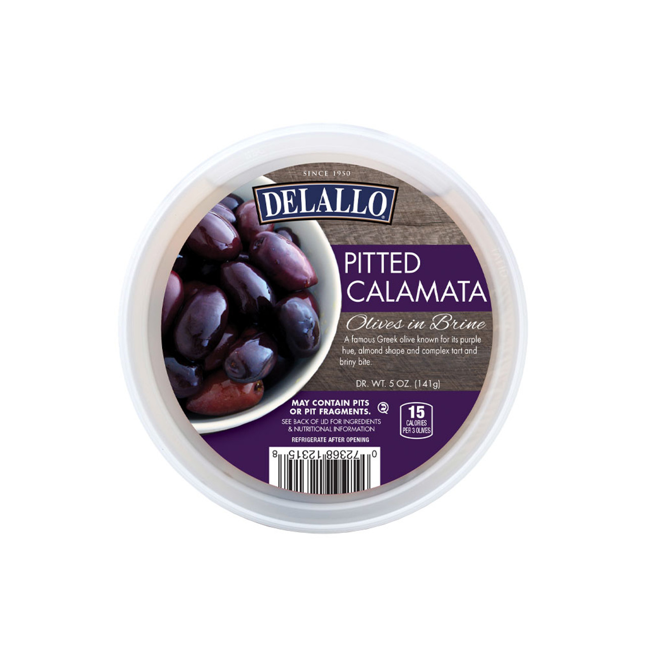 Delallo Calamata Olives 5oz