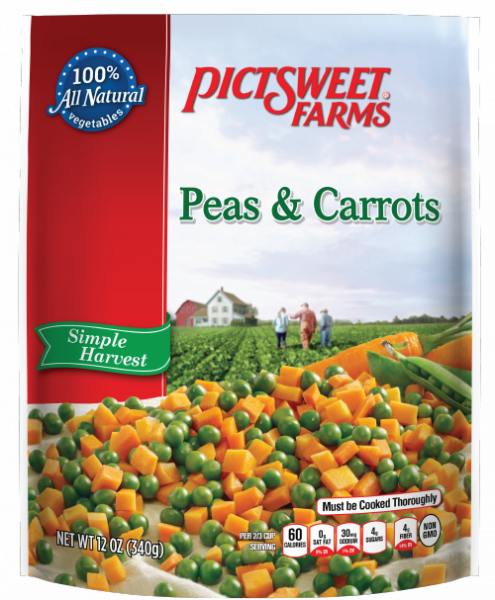 Pictsweet Frozen Peas & Carrots 12.0 oz