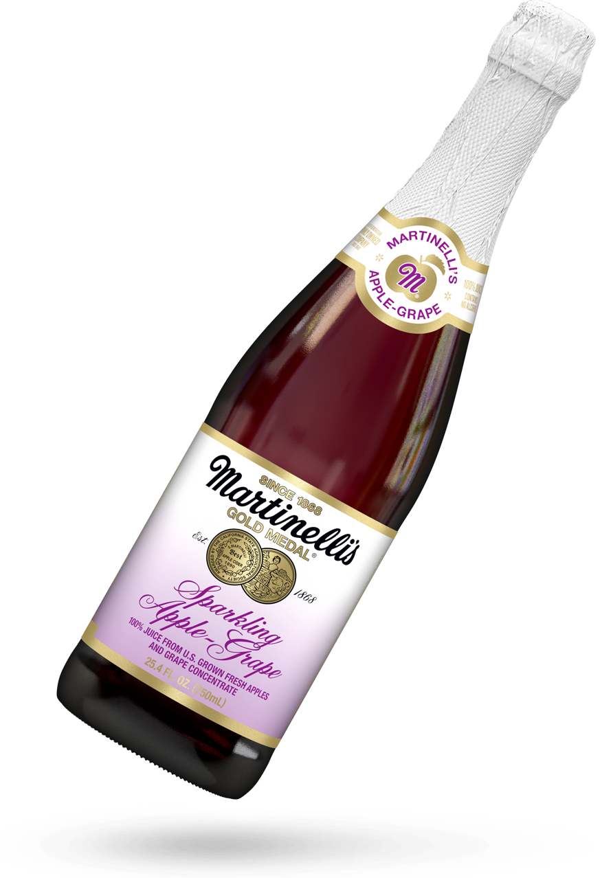 Martinelli’s Sparkling Cider Apple Grape 1l