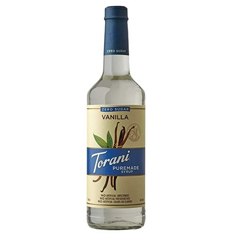 Torani Puremade Vanila Syrup Zero Sugar 375ml