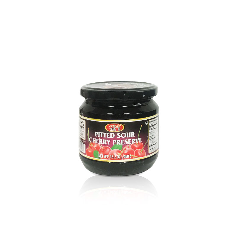 ZerGut Pitted Sour Cherry Preserve 16oz