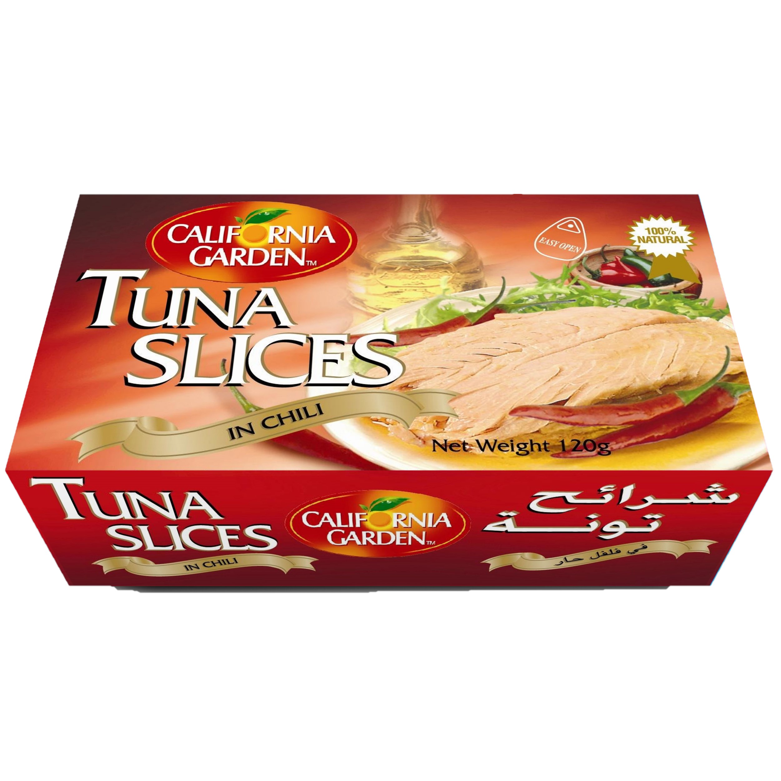 California Gard Tuna Slices In Chili 120g