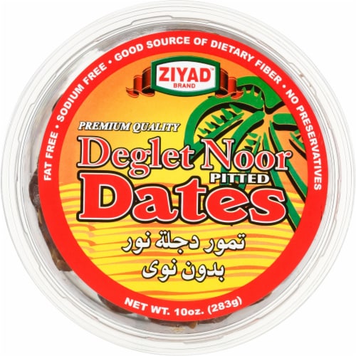 Ziyad Deglet Noor Pitted Dates 10oz