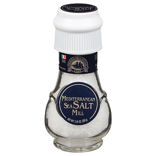 D&A Natural Mediterranean Sea Salt Mill 3.18oz