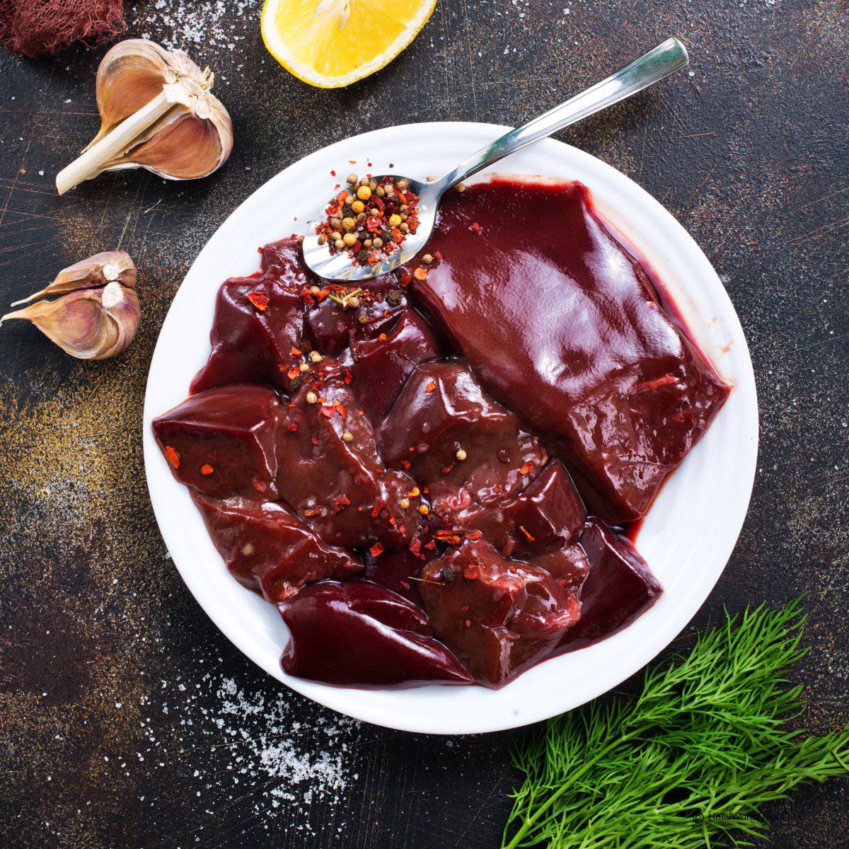 Zabiha Lamb Liver