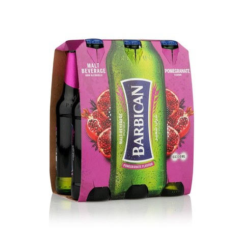 Barbican Malt Drink Pomegrante 330ml