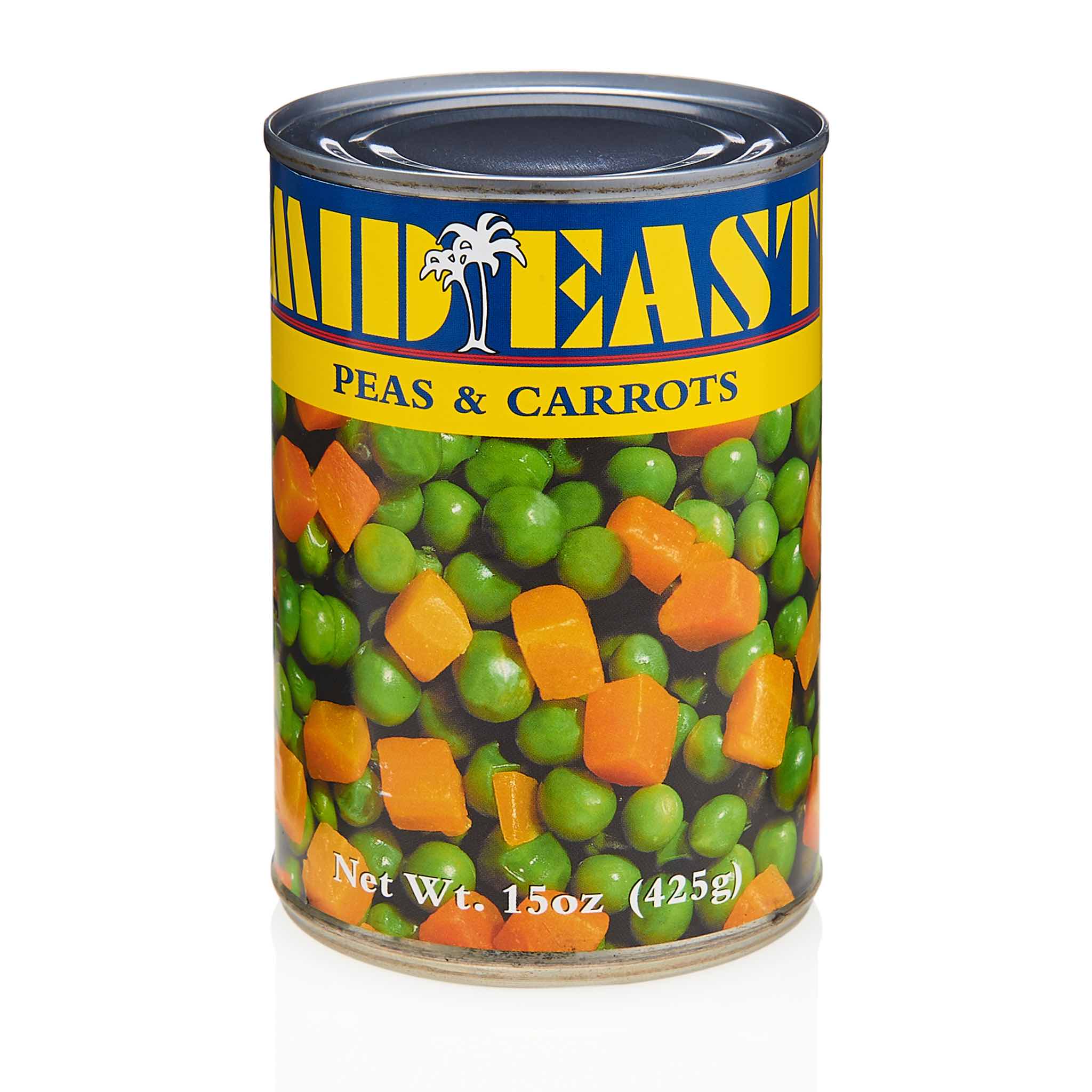Mid East Peas & Carrots 15oz