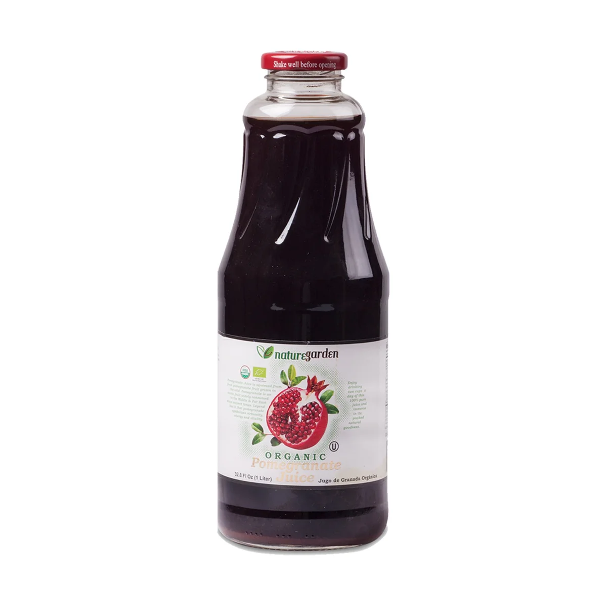 Nature Garden Organic Pomegranate Juice 1l