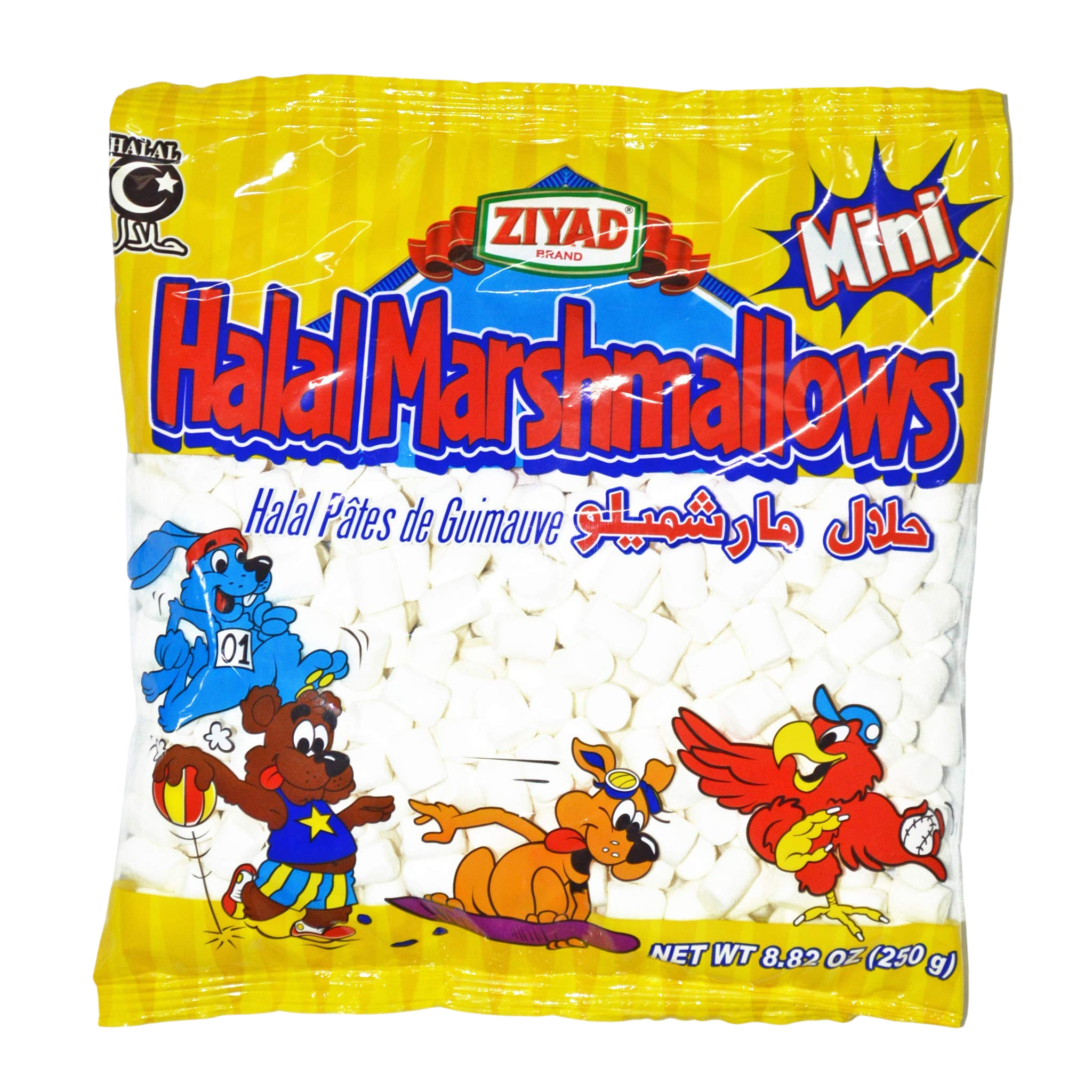 Ziyad Halal Mini Marshmallows 250g