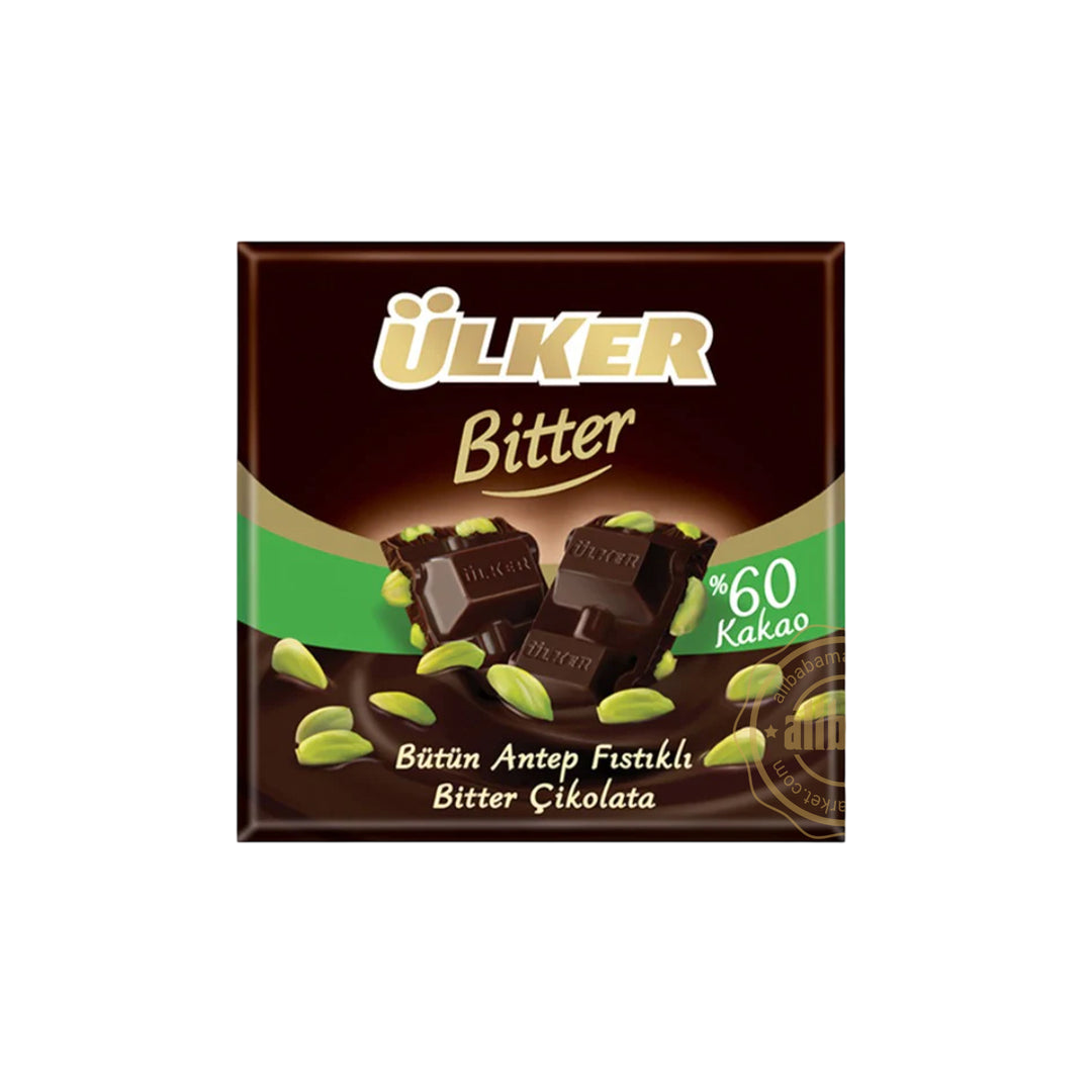 Ulker Golden Milk Chocolate With Pistachio 200g