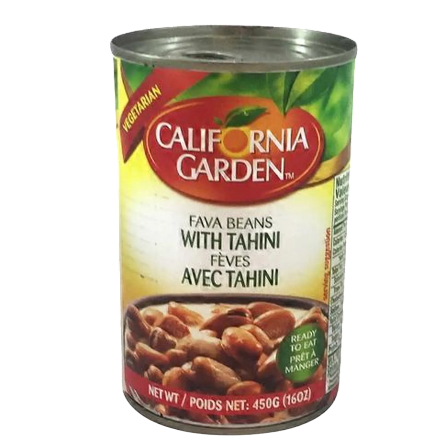 California Garden Fava With/Tahini 16oz