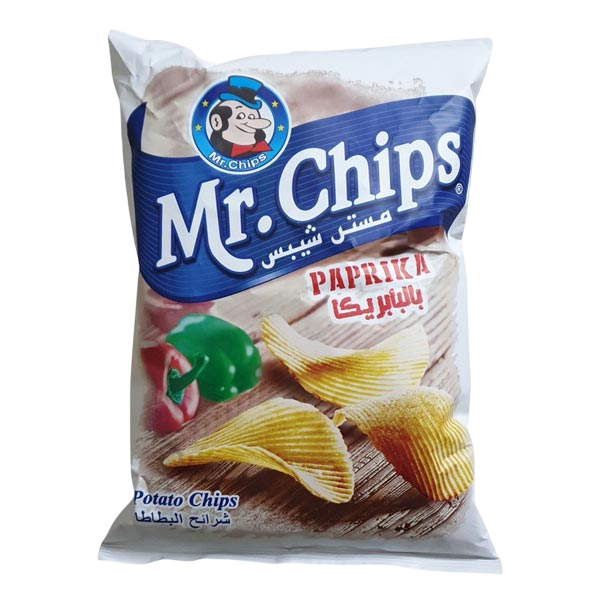 Mr, Chips Mr. Chips Paprika Potato Chips 75g