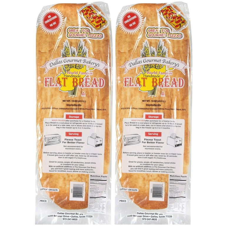 dallas gourmet flat bread 16oz