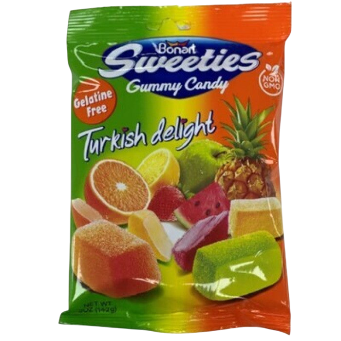 Bonart Turkish Delight Gummy Candy 5oz