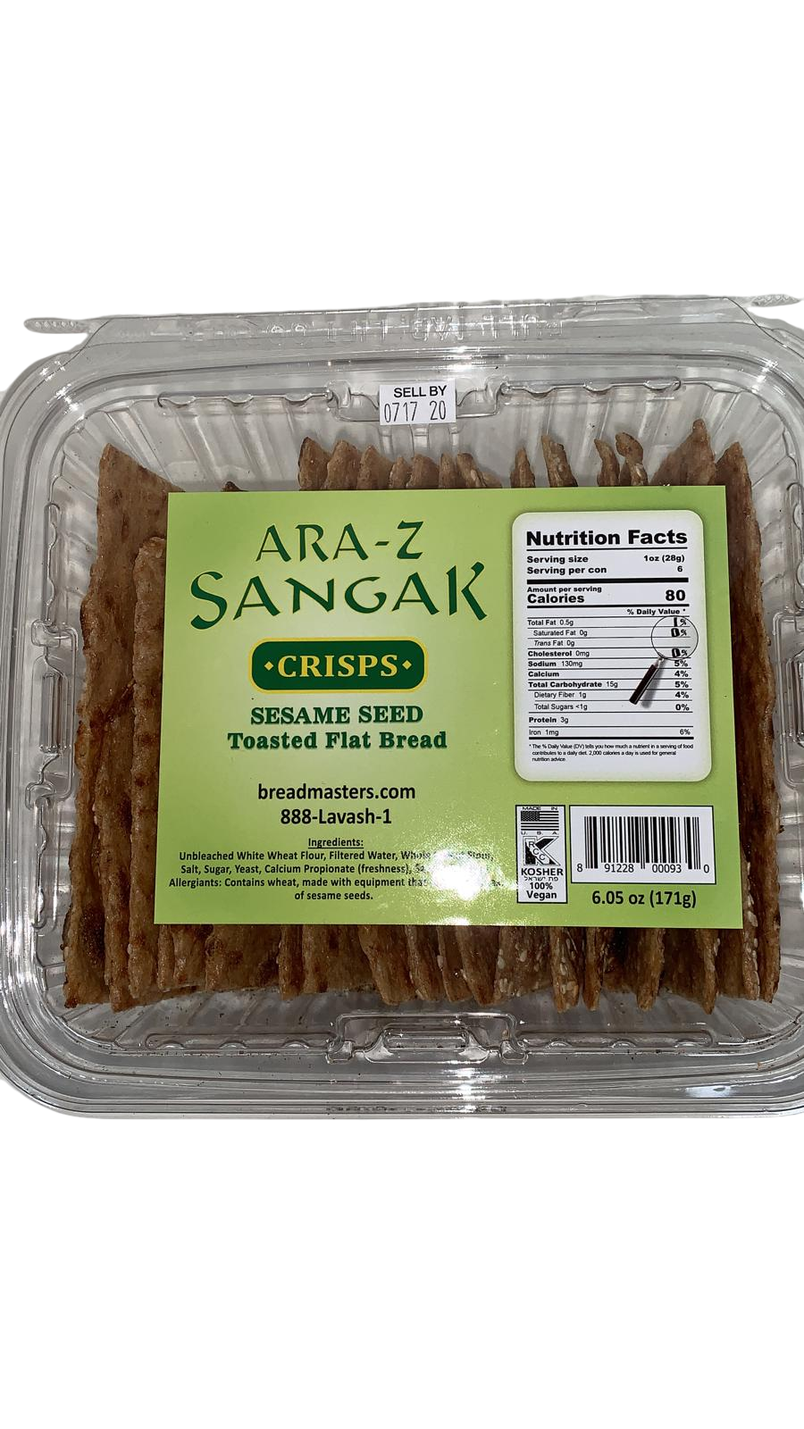Ara-Z Sesame Crisps 171g