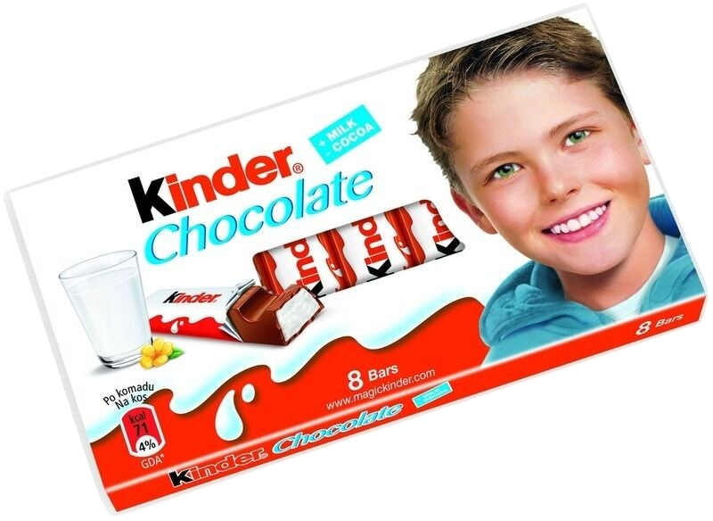 Kinder Chocolate Bars 100 g