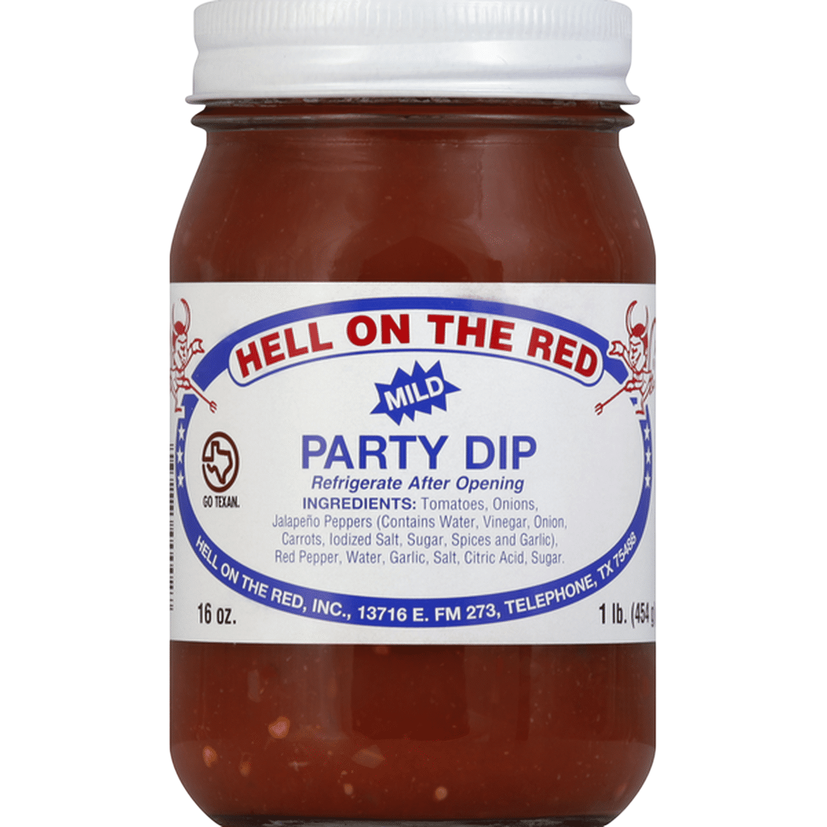 Hellmann’s Hell On The Road Mild Party Dip 16 oz