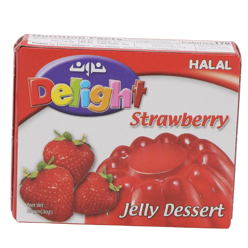 Strawberry Jello Noon Delight 3oz