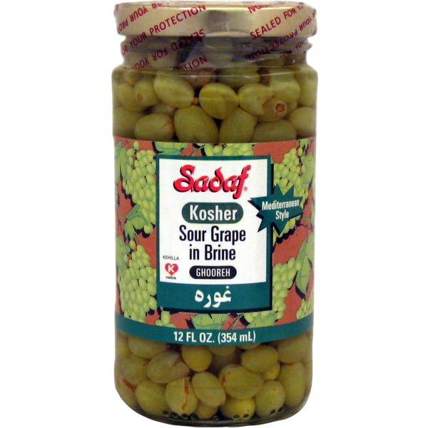 Sadaf Pickled Sour Grapes 12oz